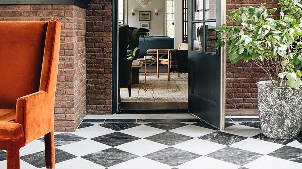 What's the Big Deal With Checkered Tile Floors? | Krosswood Doors - Krosswood