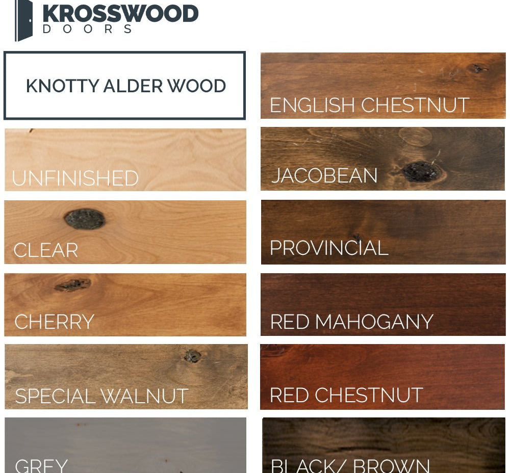 Craftsman Knotty Alder 6 Lite Glass Exterior Door with Dentil Shelf - Krosswood