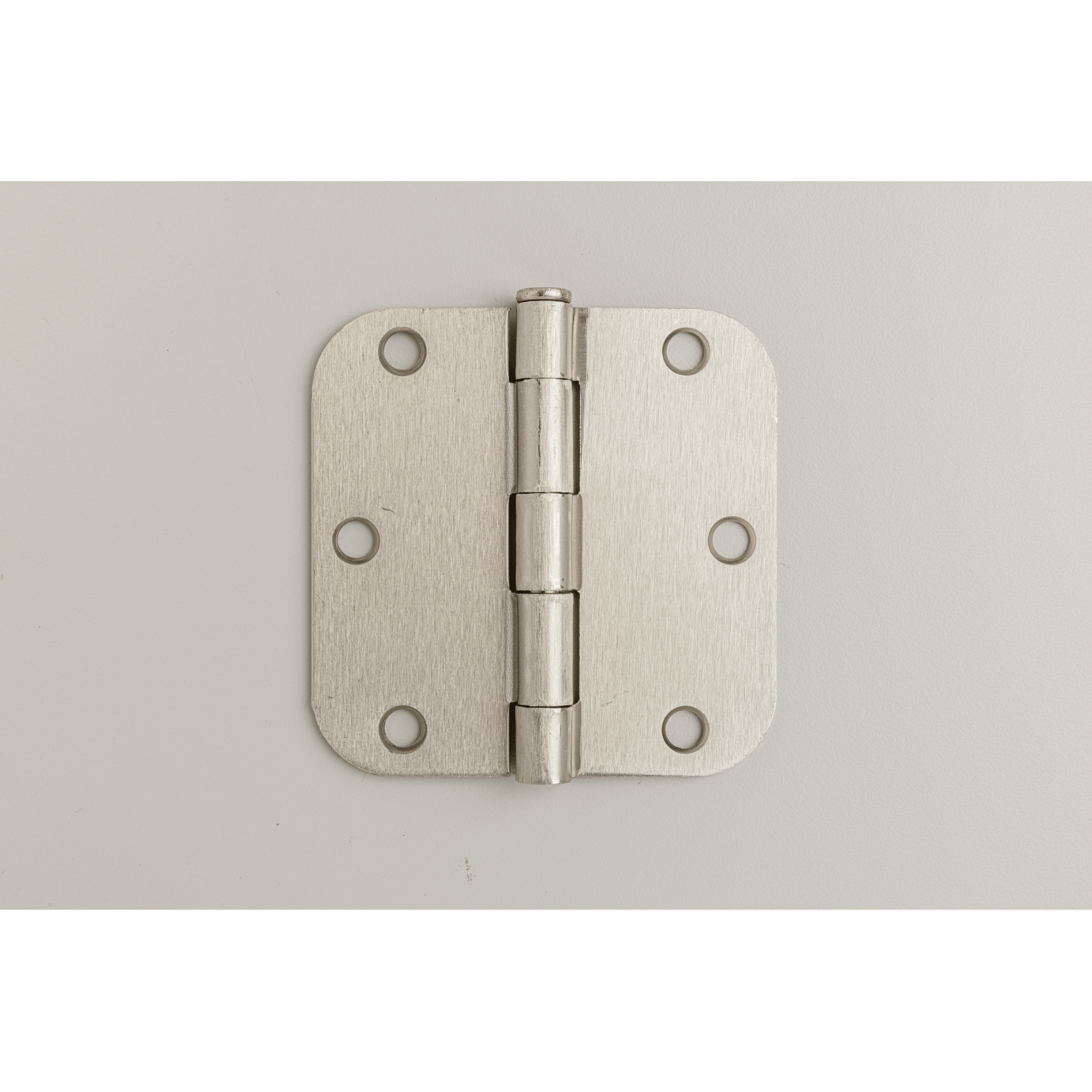 Satin Nickel Hinges - Krosswood
