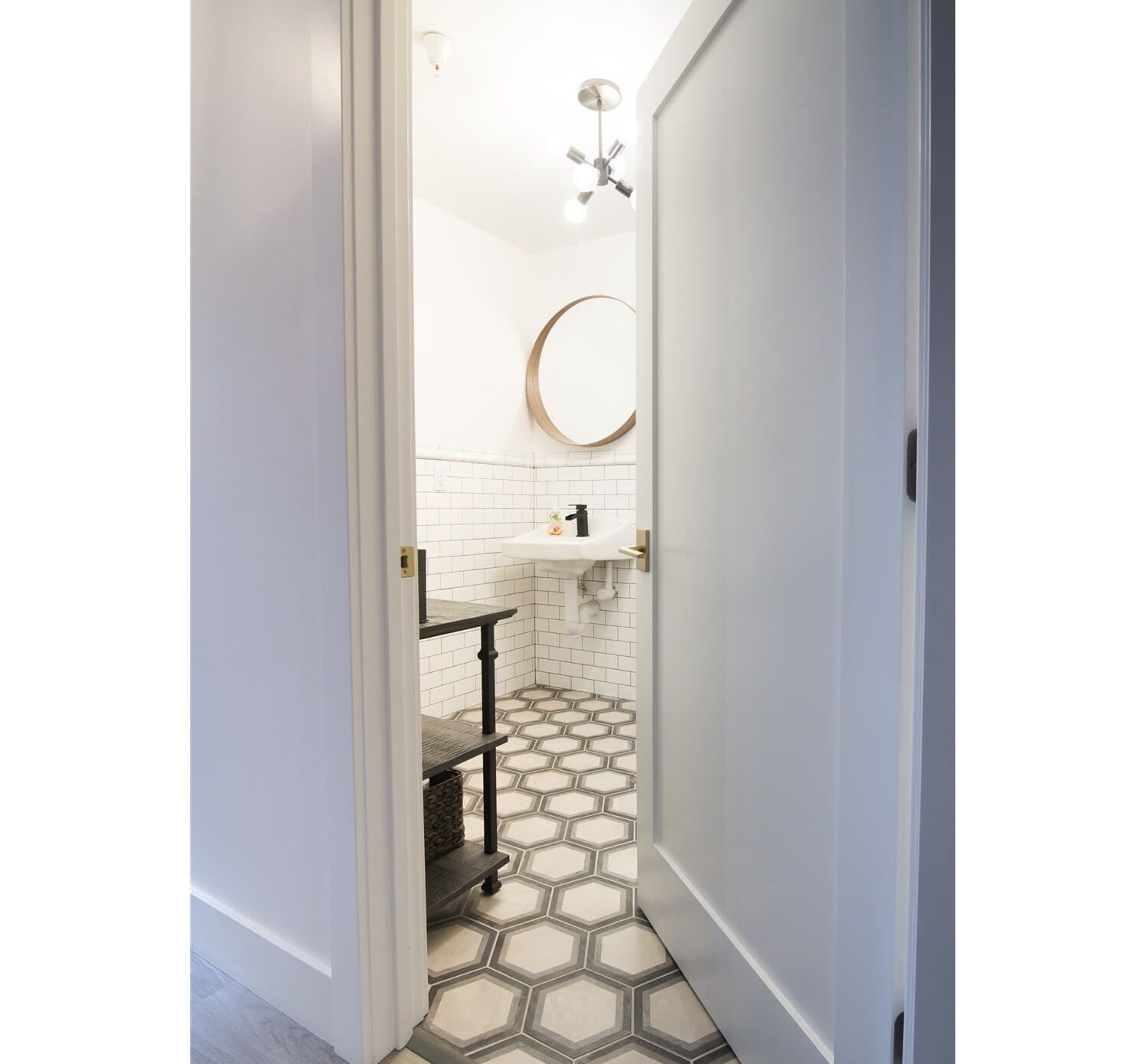 Shaker 1 Panel Primed MDF Interior Door - Krosswood