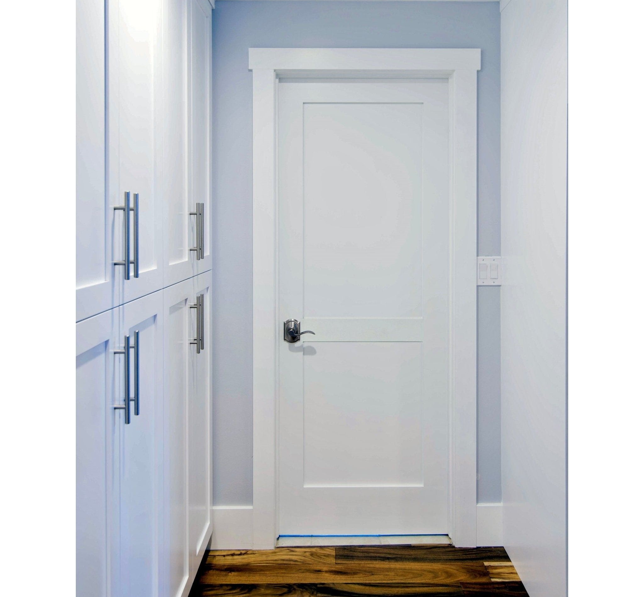 Shaker 2 Panel Primed MDF Interior Door - Krosswood