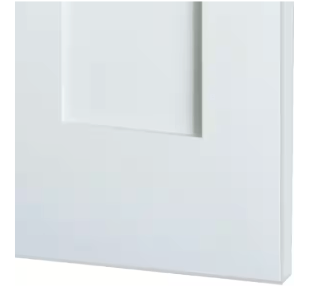 Shaker 3 Panel Primed MDF Interior Door - Krosswood