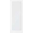 Shaker Full Lite Satin Glass MDF Interior Door - Krosswood