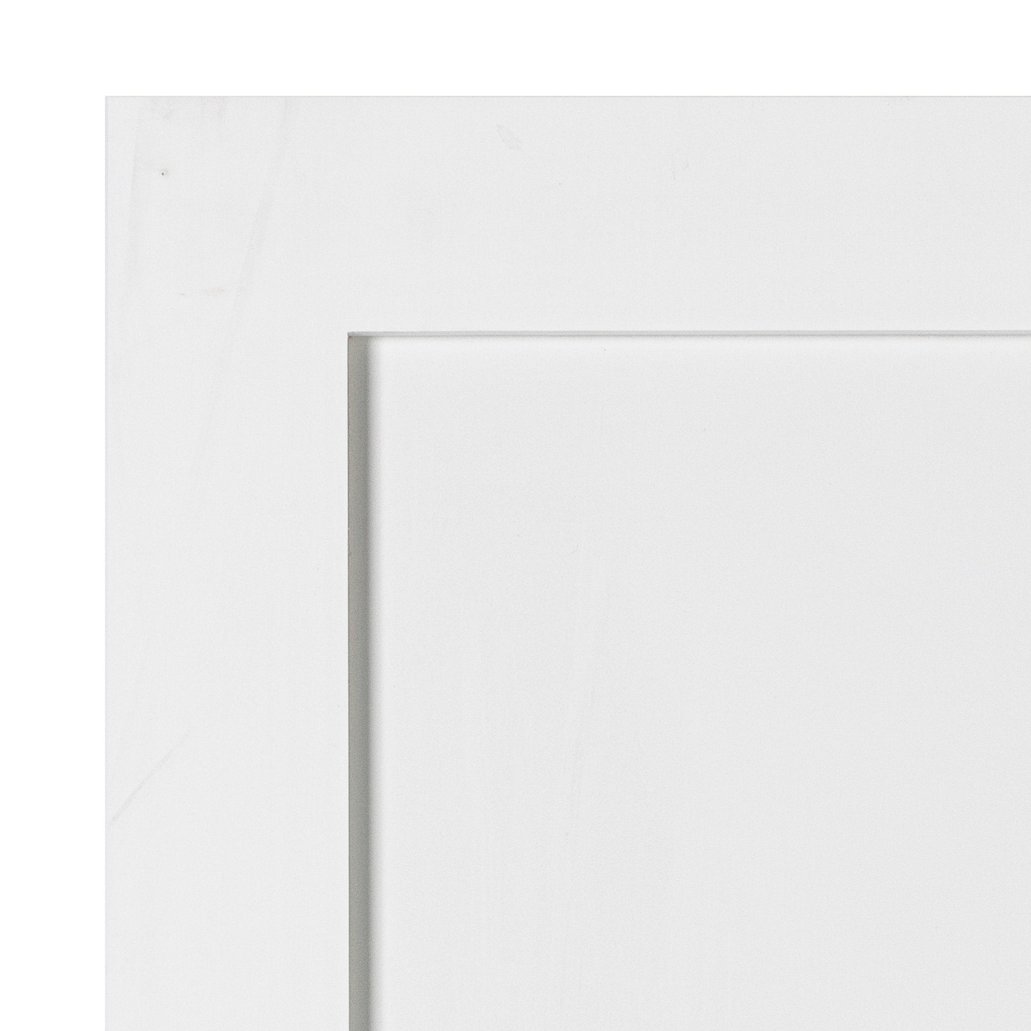 Shaker MDF 2 Panel Interior Double Door - Krosswood