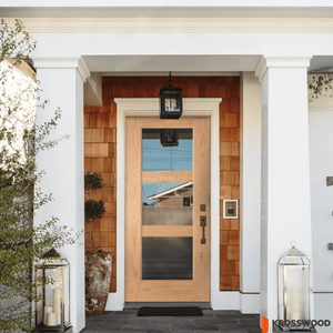 Élevez votre maison avec les portes modernes en fibre de verre de Krosswood Doors