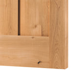 Craftsman Knotty Alder 3 Panel Exterior Door