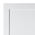 Shaker 2 Panel MDF Bifold Double Door with Hardware