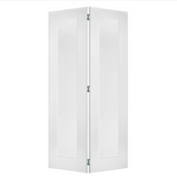 Shaker Solid Core MDF Bifold Closet Door with Hardware