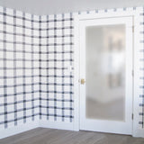 Craftsman Full Lite Satin Privacy Glass MDF Interior Double Door - Krosswood