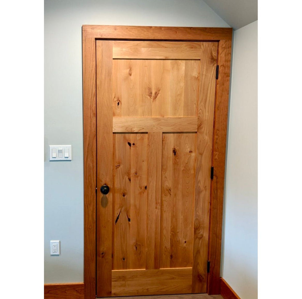 Exterior and Interior Knotty Alder Wood Doors with Glass | Krosswood ...