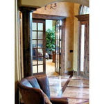 French Knotty Alder 12 Lite Clear Glass Interior Door - Krosswood
