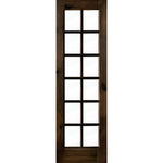 French Knotty Alder 12 Lite Clear Glass Interior Door - Krosswood