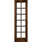 French Knotty Alder 12 Lite Clear Glass Interior Door - Krosswood