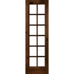 French Knotty Alder 12 Lite Clear Glass Interior Door - Krosswood