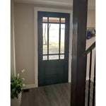 Modern Farmhouse Douglas Fir 9 Lite Glass Exterior Door - Krosswood