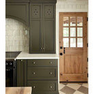 Modern Farmhouse Knotty Alder 9 Lite Exterior Dutch Door - Krosswood