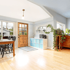 Modern Farmhouse Knotty Alder 9 Lite Exterior Dutch Door - Krosswood