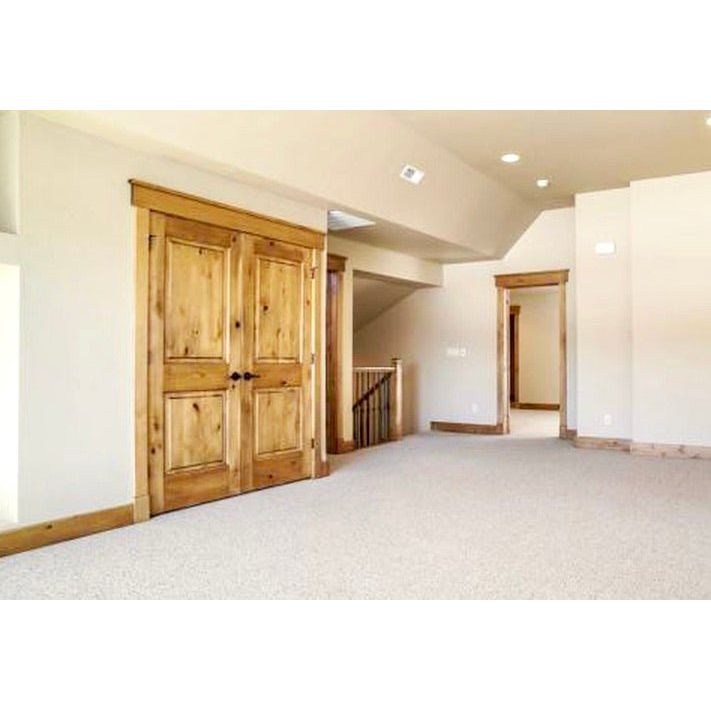 Rustic Knotty Alder Wood Custom V-Groove Interior Door | Krosswood ...