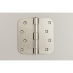 Satin Nickel Hinges - Krosswood