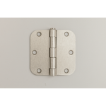 Satin Nickel Hinges - Krosswood