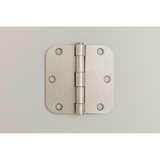 Satin Nickel Hinges - Krosswood