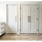 Shaker 1 Panel Primed MDF Interior Door - Krosswood