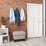 Shaker 3 Panel Primed MDF Interior Door - Krosswood