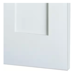 Shaker 3 Panel Primed MDF Interior Door - Krosswood