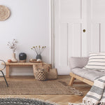 Shaker 3 Panel Primed MDF Interior Door - Krosswood