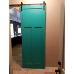 Shaker 3 Panel Primed MDF Interior Door - Krosswood